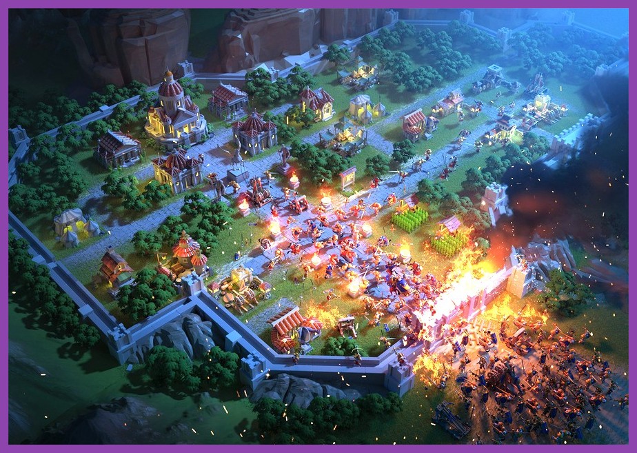 Rise of Kingdoms KvK massive open field army march battlefield