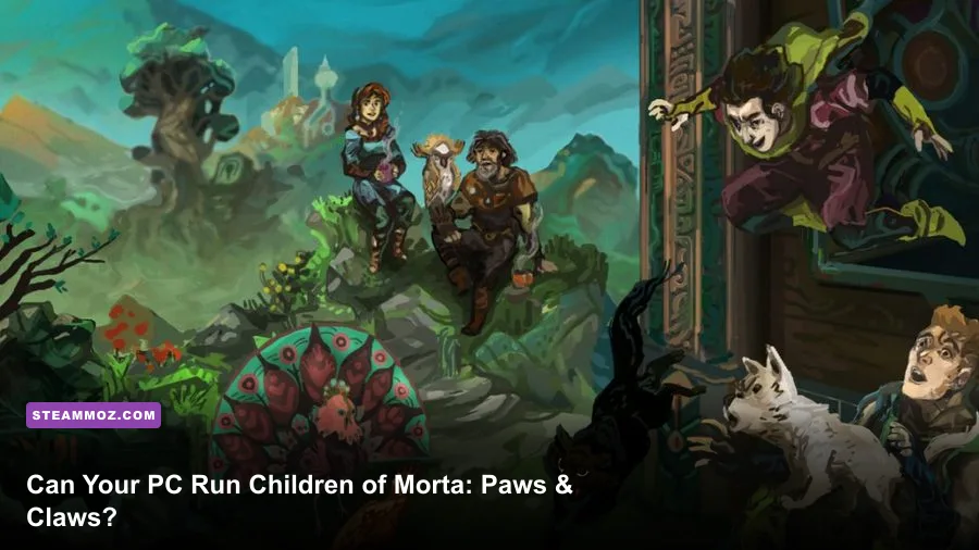 Children of Morta Paws and Claws gameplay with the Bergson family and rescued animals