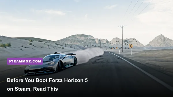 Mercedes AMG ONE driving fast through Mexico in Forza Horizon 5
