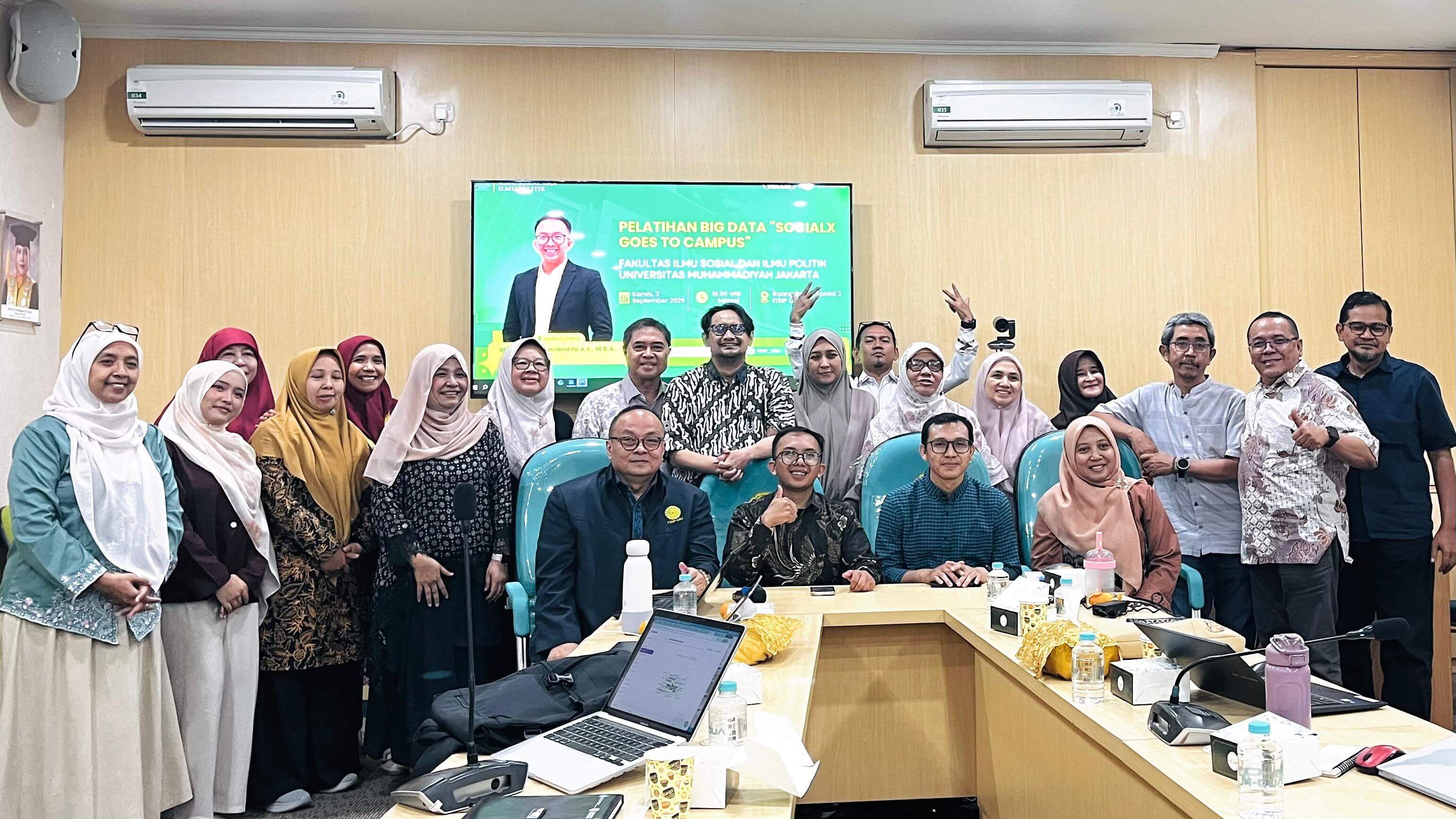 SocialX Goes To Campus Hadir di FISIP UMJ, Kenalkan Pemanfaatan Big Data untuk Riset