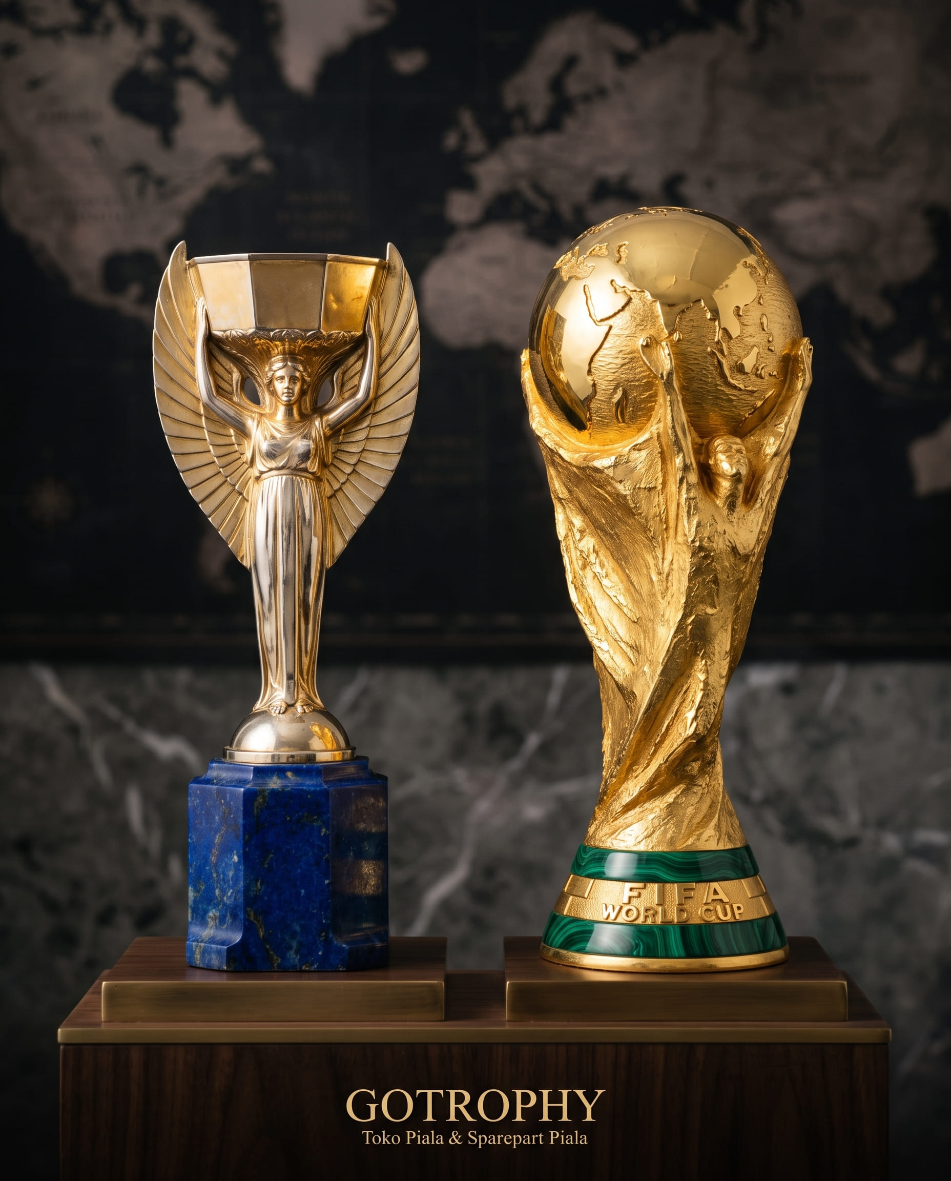 Mengenal Evolusi Material Trofi: Dari Jules Rimet hingga Trofi FIFA Modern