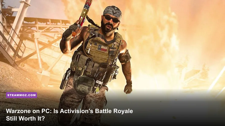High-octane gunfight in Call of Duty Warzone PC running at maximum visual settings