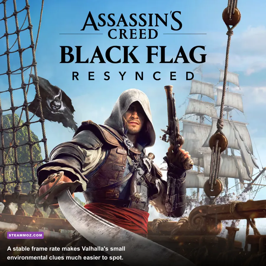 Assassin's Creed Valhalla PC exploration near Ravensthorpe with optimized graphics settings