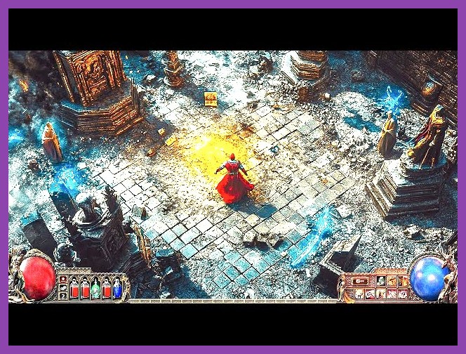In-game screenshot of Path of Exile 2 showing a party fighting a boss