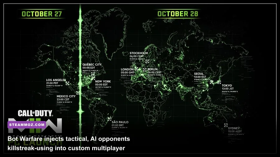 Offline bot skirmish match on Terminal in Call of Duty Modern Warfare 2