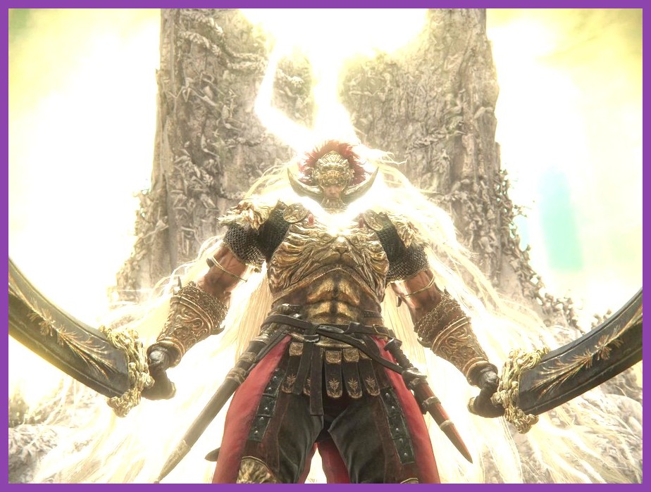 Final boss Promised Consort Radahn in Shadow of the Erdtree