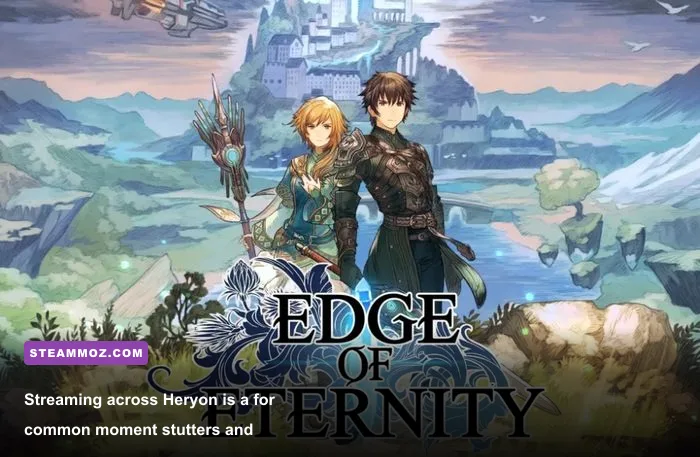 Edge Of Eternity Heryon open world field gameplay screenshot on PC