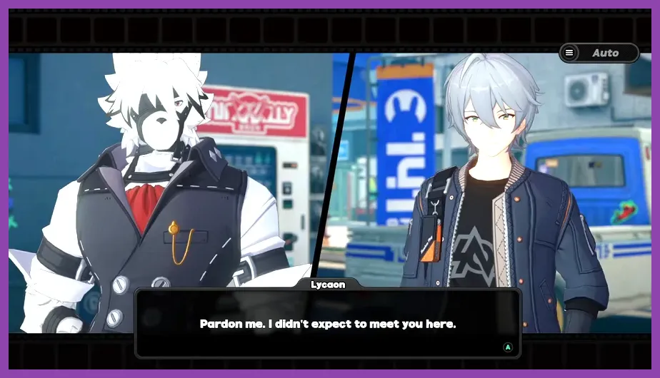 Agent dialogue choice menu in Zenless Zone Zero trust event