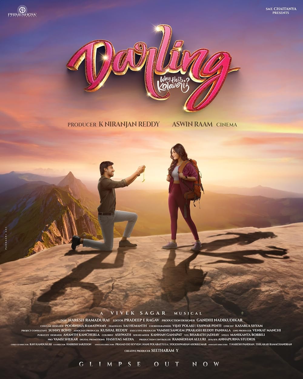 Darling (2024) Uncut Dual Audio [Hindi ORG-Telugu] JHS WEB-DL 1080p – 720p – 480p Download & Watch