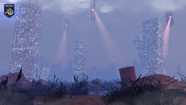abandoned city