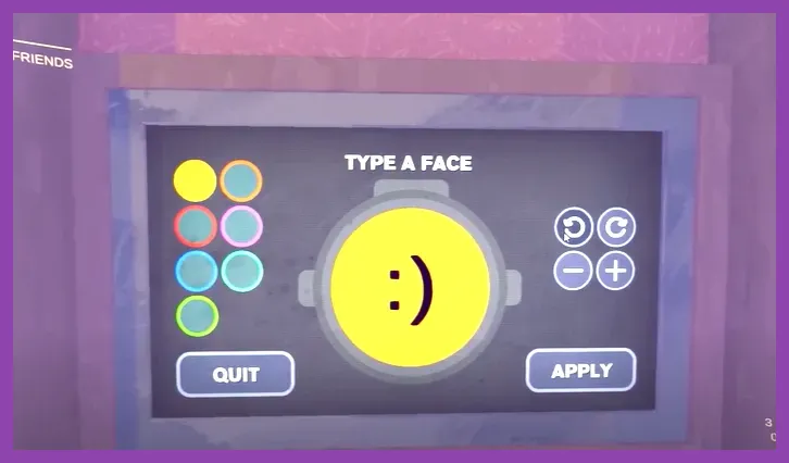 Content Warning player customization screen