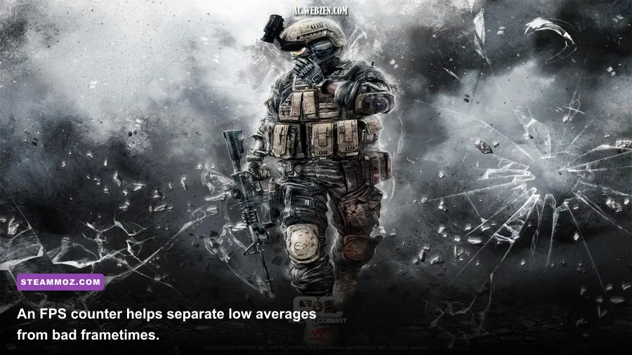 FORMIDO gameplay with an FPS and frametime performance overlay