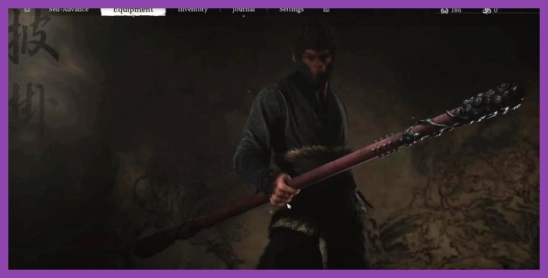 Destined One wielding a staff in combat
