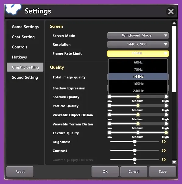 Sludge Life 2 PC graphics settings menu with resolution and performance options