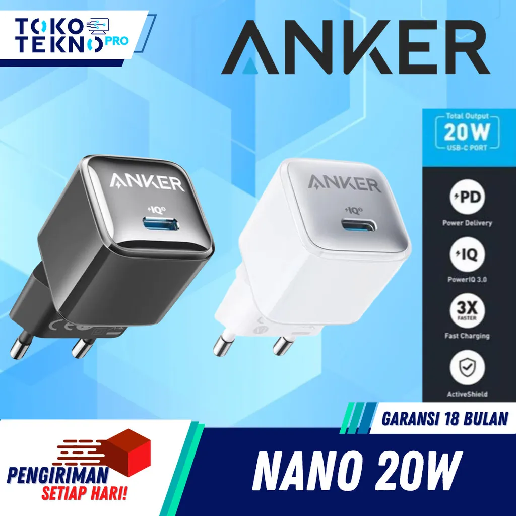 Anker Wall Charger PowerPort Nano Pro 20W A2637