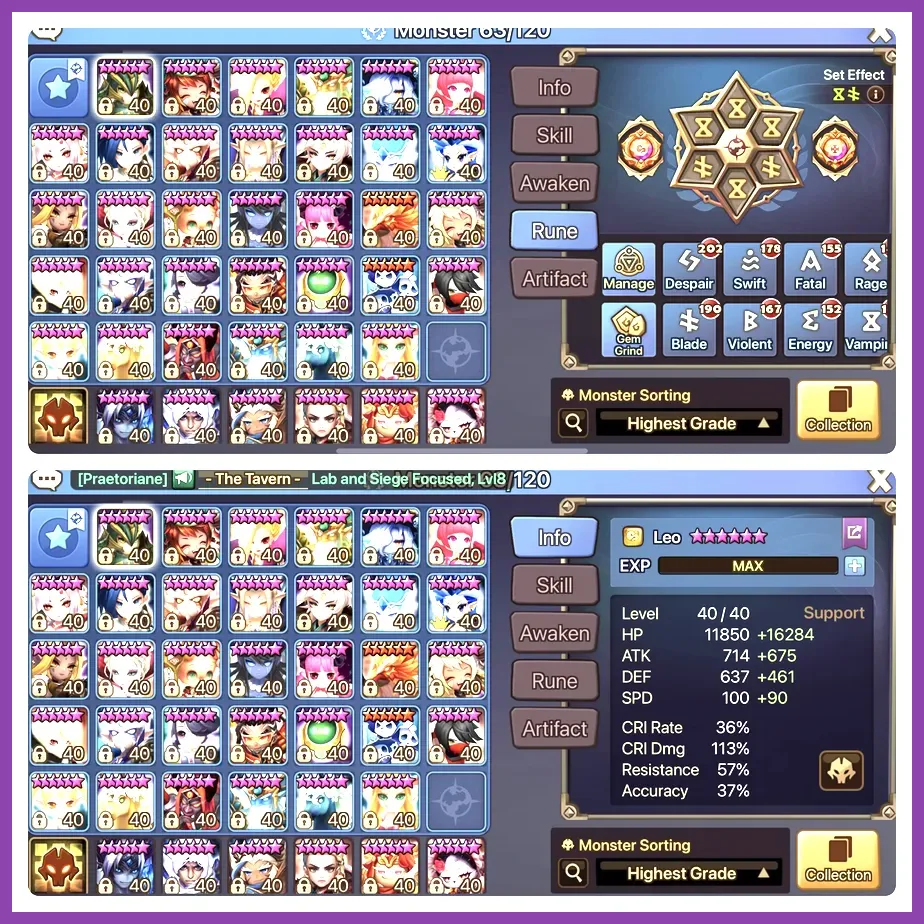 Summoners War World Arena draft pick phase displaying elemental counters