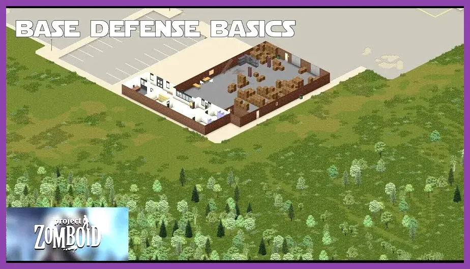Project Zomboid barricaded windows and secure base interior