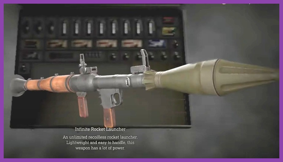 Grenade launcher weapon in Resident Evil 4 Remake