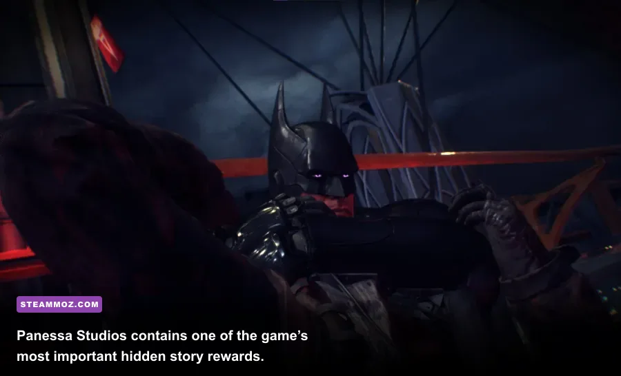 Panessa Studios infected cell block in Batman Arkham Knight