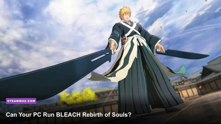 Ichigo Kurosaki facing an opponent in BLEACH Rebirth of Souls