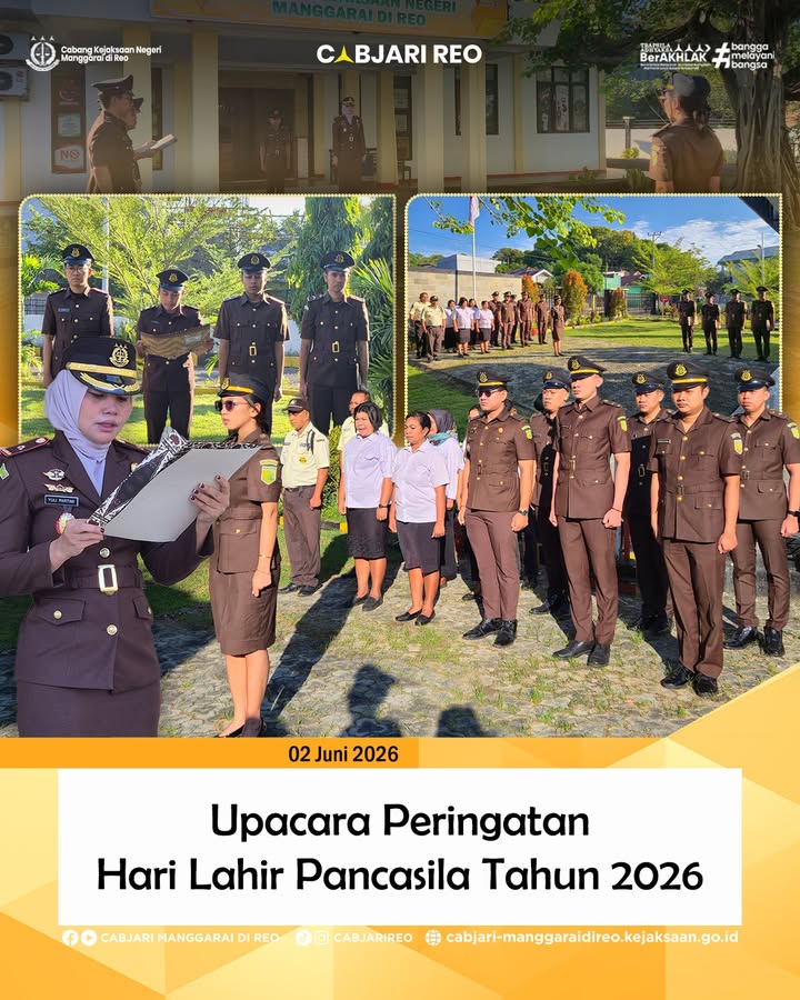 Upacara Peringatan Hari Lahir Pancasila Tahun 2026