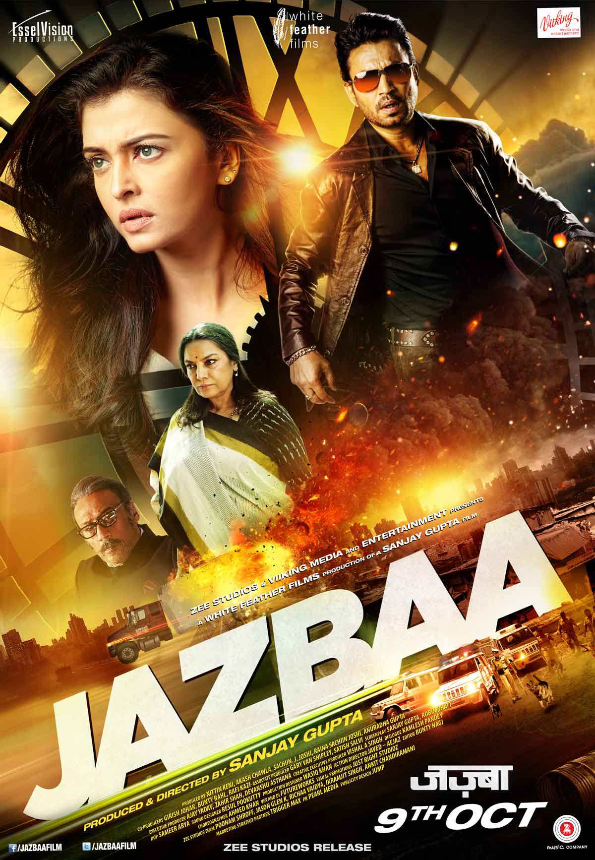 Jazbaa (2015) Hindi HD 1080p – 720p – 480p