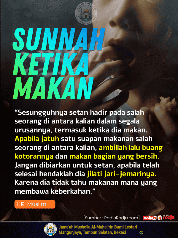 Sunnah Ketika Makan