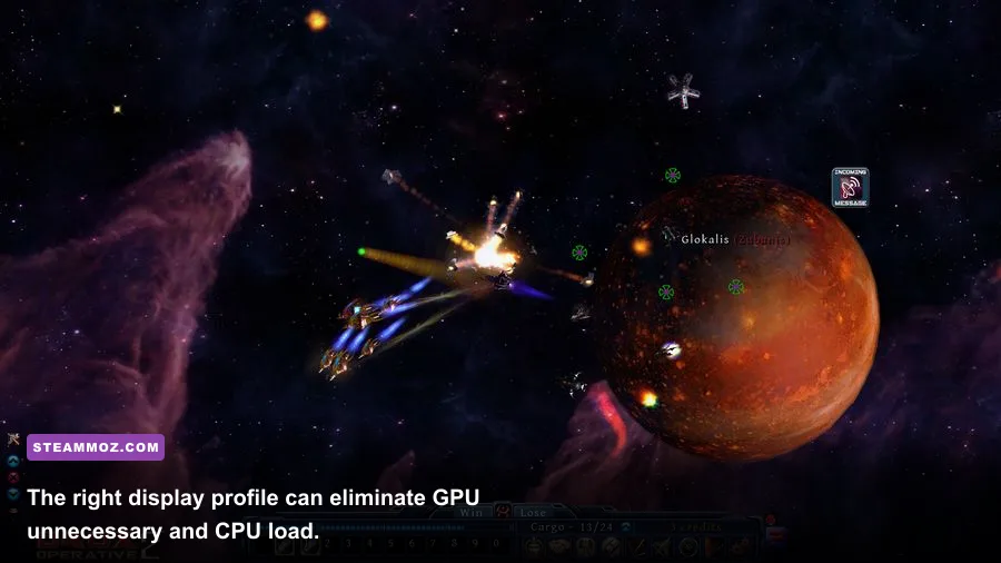Drox Operative 2 PC graphics settings menu showing resolution and visual options