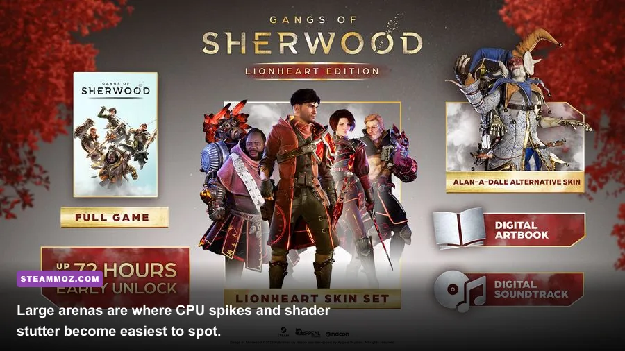 Gangs of Sherwood PC gameplay in a castle battlefield