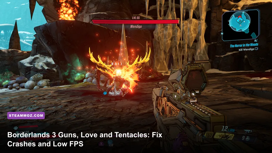 Borderlands 3 Guns Love and Tentacles characters fighting on Xylourgos