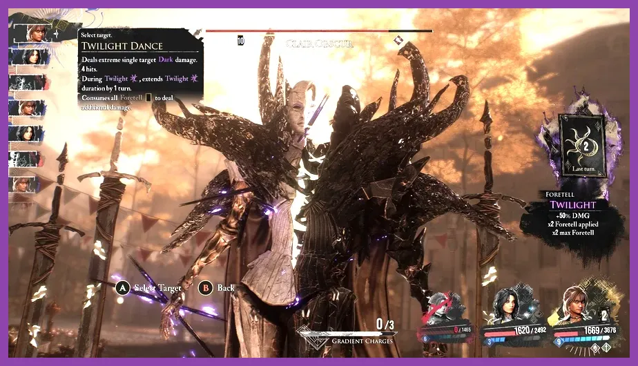 Void Nova burst radiating from the boss core