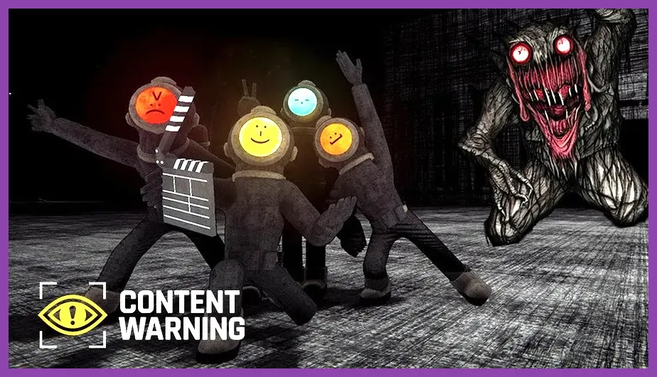 Players inside the diving bell in Content Warning