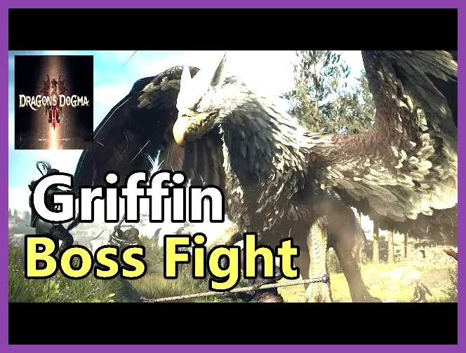 Griffin swooping attack and Chimera triple-head assault in Dragon's Dogma 2