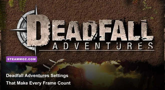 Deadfall Adventures hero screenshot showing an ancient temple interior