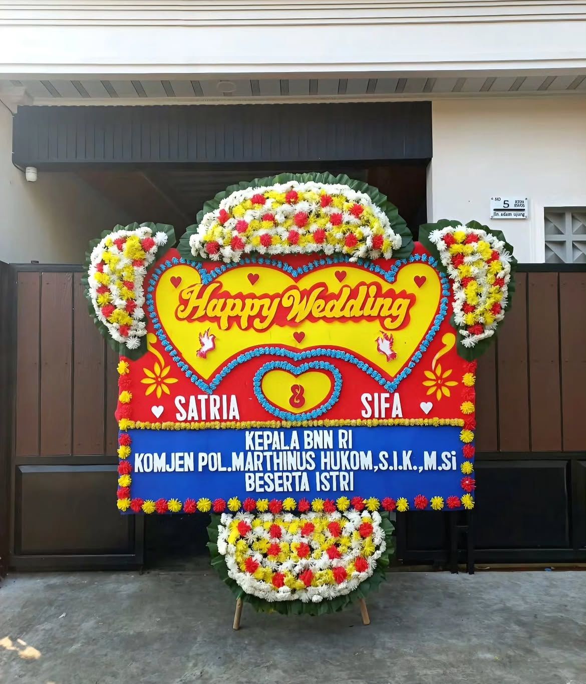 Papan Bunga Duka Cita Khidmat