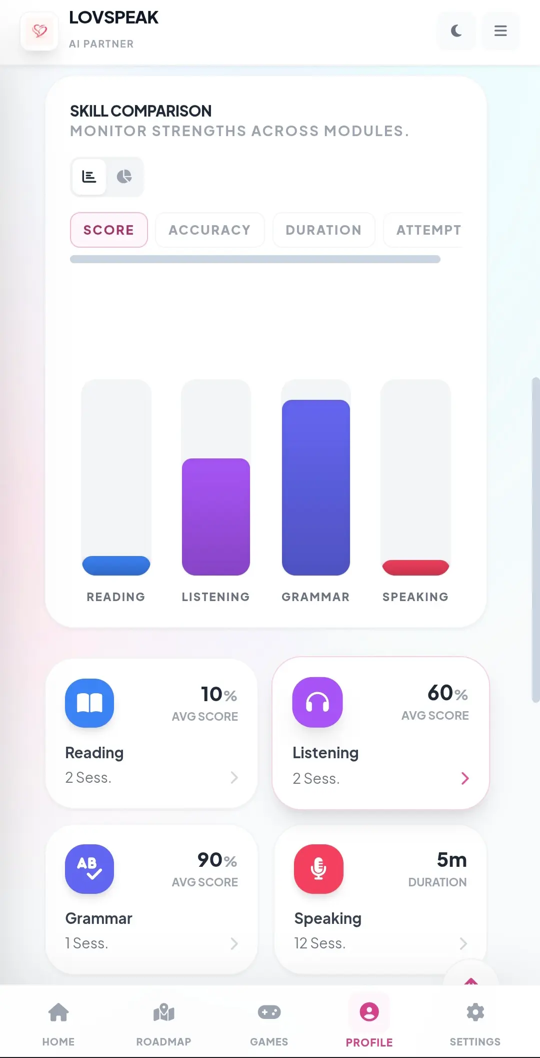 LovSpeak Feature 2