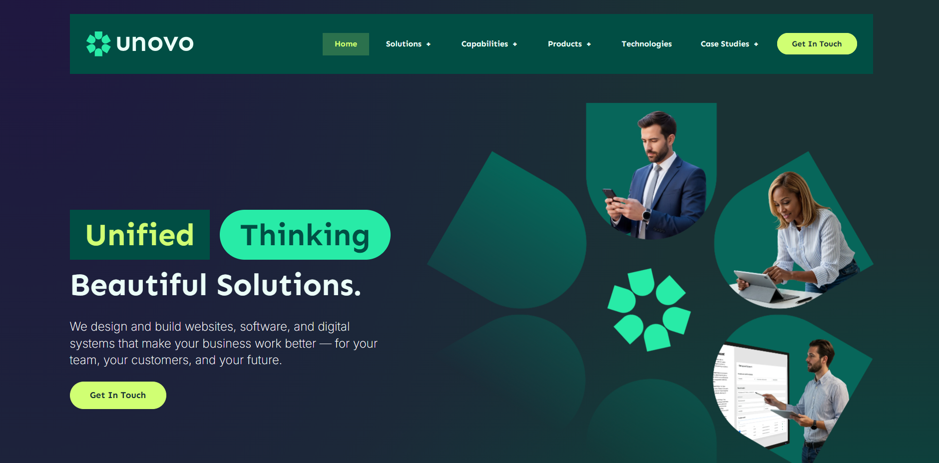 UNVO – Modern Portfolio Website