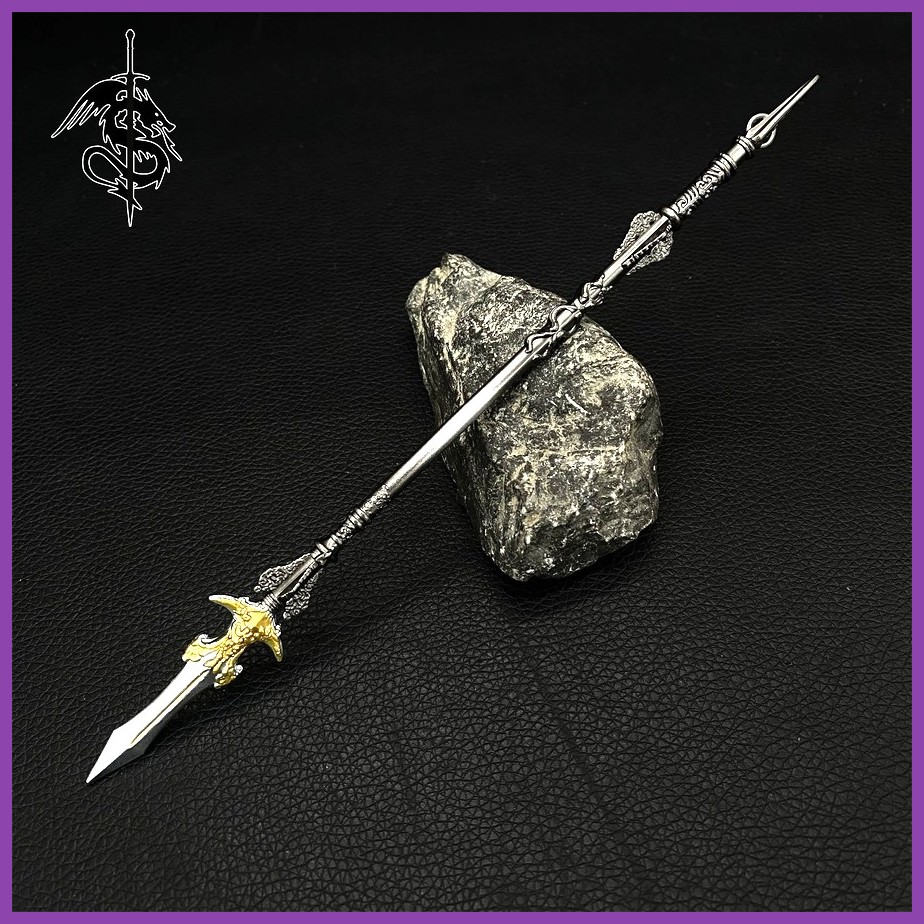 Close-up of Silver Brandond sword from Black Myth: Wukong