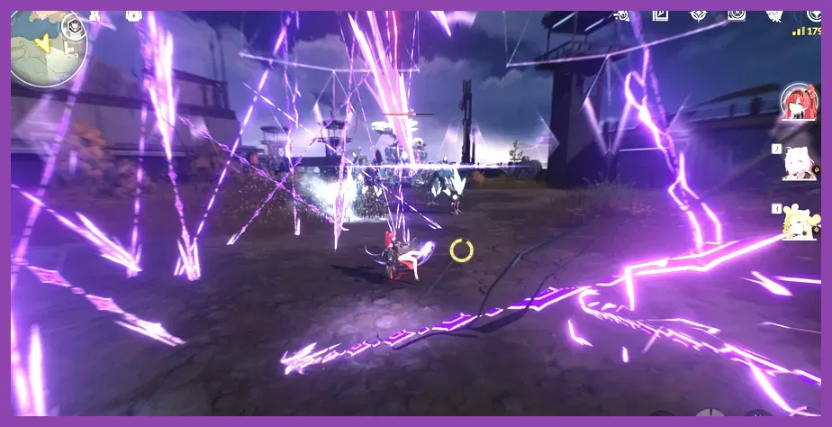 Character executing combat skills and Echo transformations
