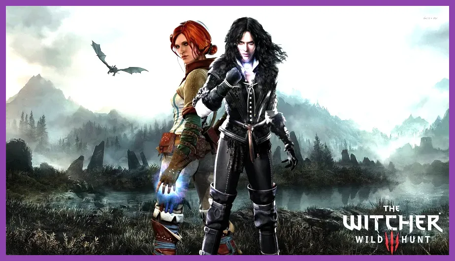 Yennefer and Triss in The Witcher 3