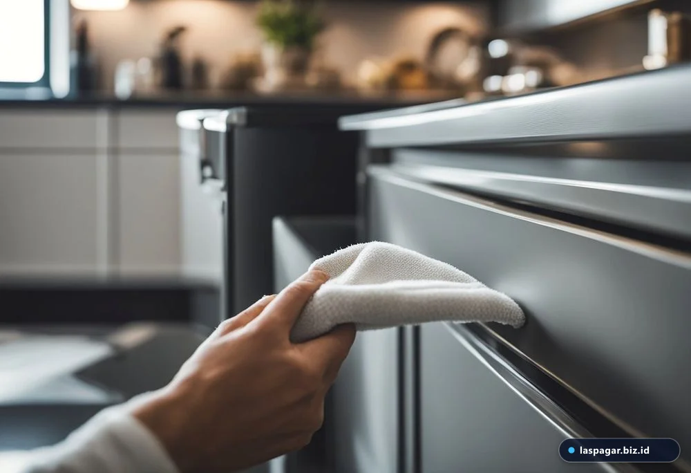 Panduan cara membersihkan kabinet dapur aluminium agar awet