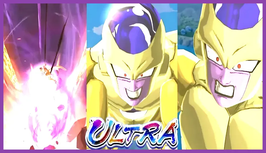 Dragon Ball Legends Powerful Opponent team battle with Ultra Golden Frieza