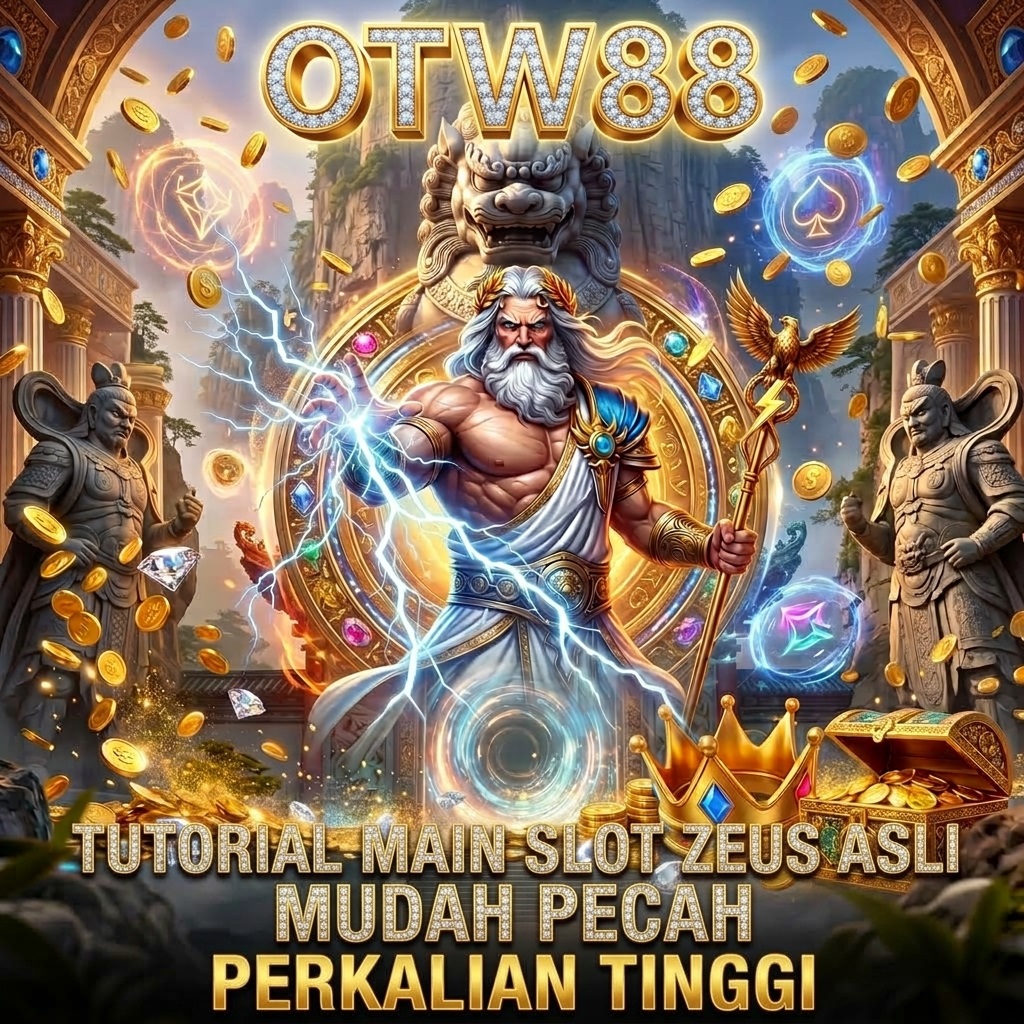 OTW88 ✈️ Simak Tutor Situs Slot Zeus Asli Mudah Pecah untuk Perkalian Tinggi