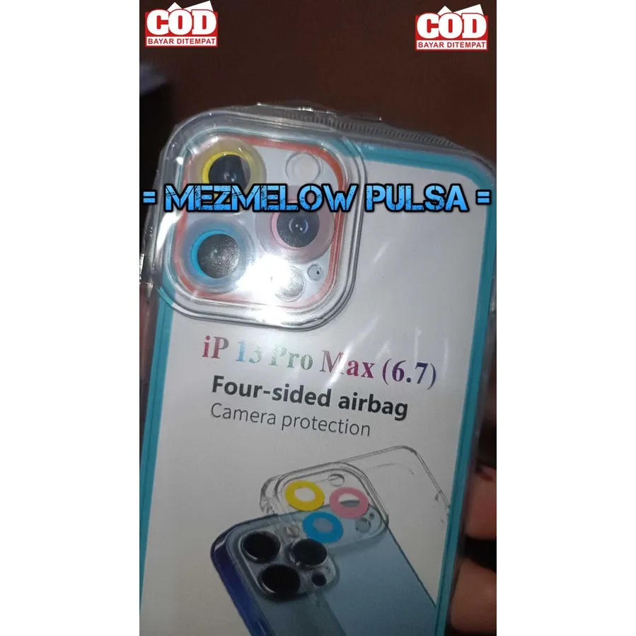 Softcase Silikon Transparant Casing Caseng IPHONE 13 PRO MAX - Gambar 2