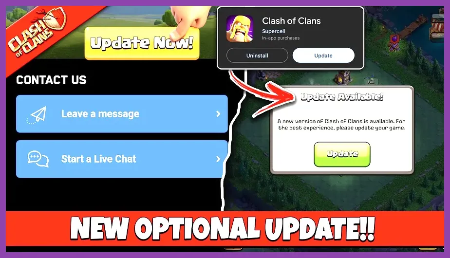 Clash of Clans automated support bot conversation flow for account recovery
