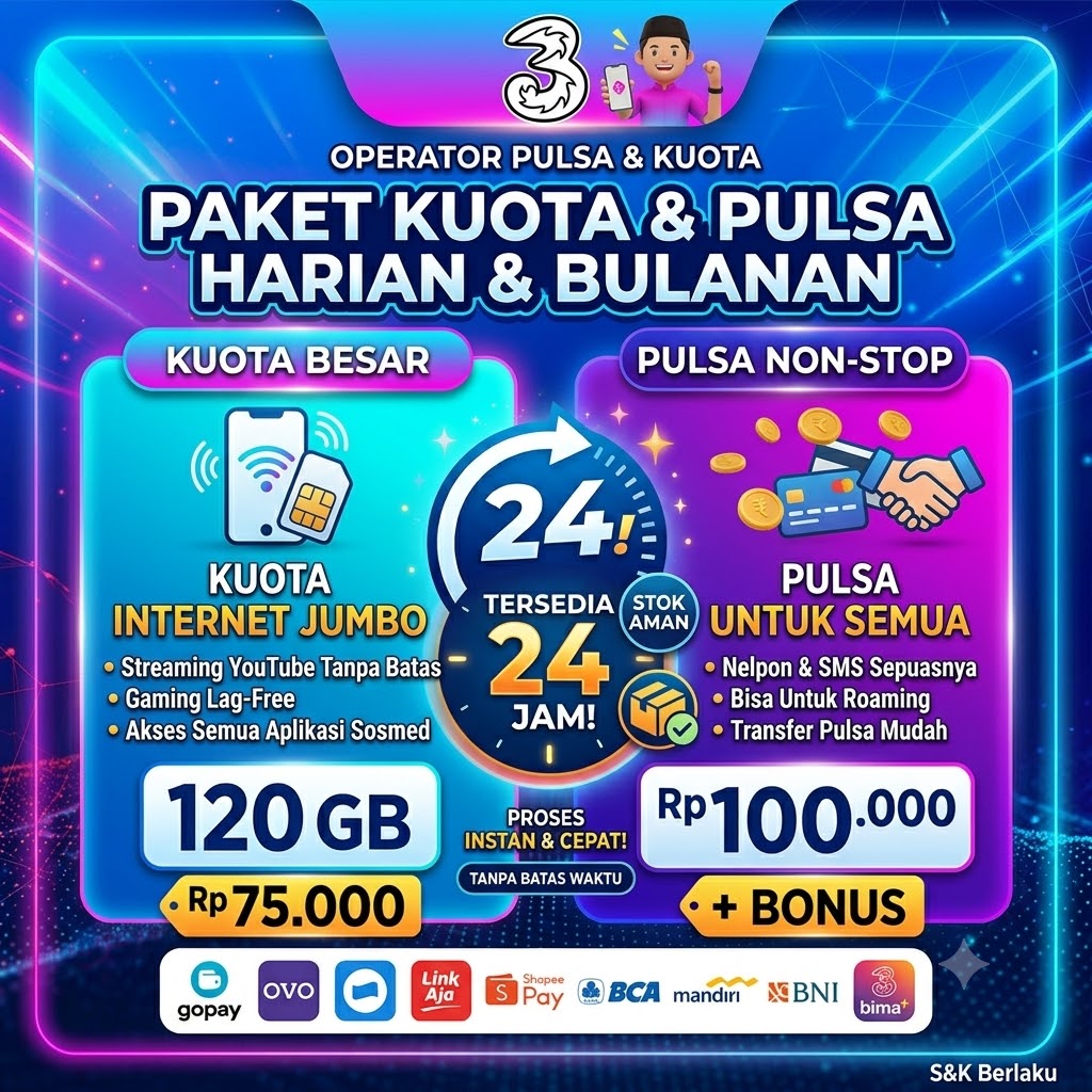 DATA PURE THREE 1GB 14 HARI