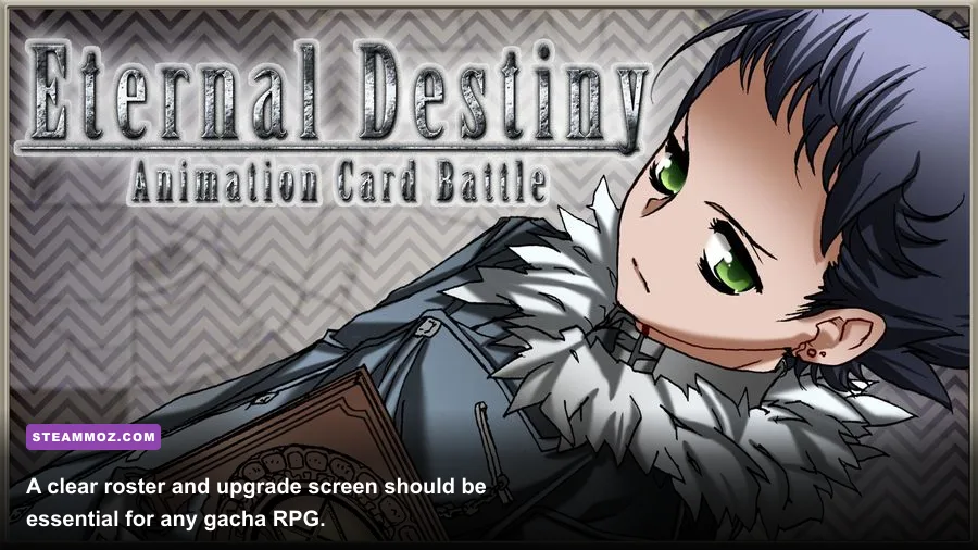 Eternal Destiny mobile RPG character roster and summon screen