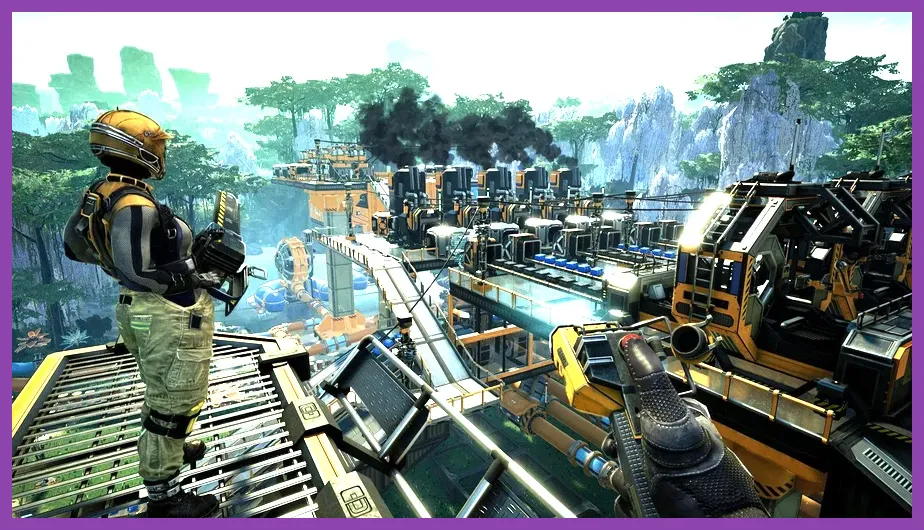 Satisfactory early game AWESOME Sink with surplus iron plates