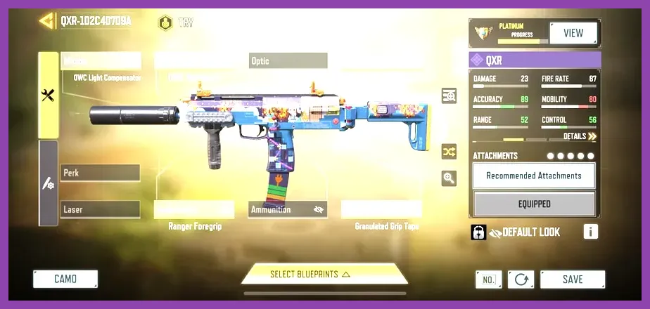 Optimizing weapon attachments in COD Mobile on iPhone