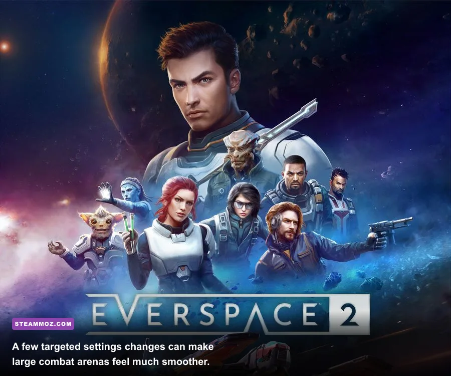EVERSPACE 2 PC graphics settings menu for performance tuning